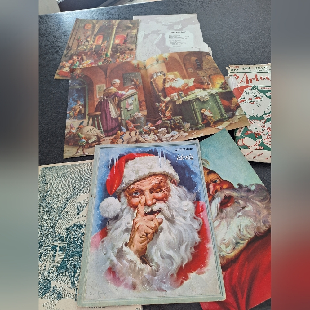 Vintage Christmas Decor Lot